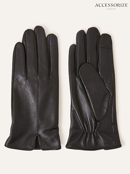 Accessorize Touch Screen Leather Gloves (N50788) | € 29