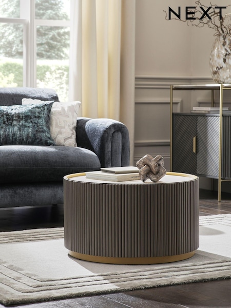 Dark Grey Valencia Mango Wood Coffee Table (N50814) | €775