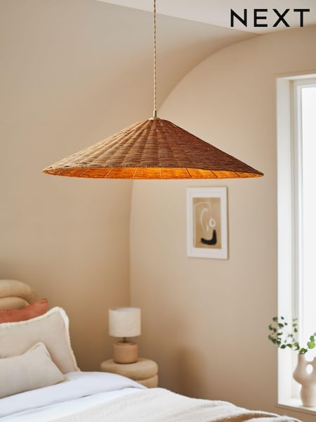 Natural Timor Large Easy Fit Pendant Light Shade (N51174) | €112