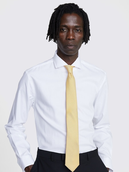 MOSS Natural Textured Tie (N51190) | 99 QAR