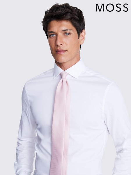 Vaaleanpunainen - Moss Textured Tie (N51191) | €32