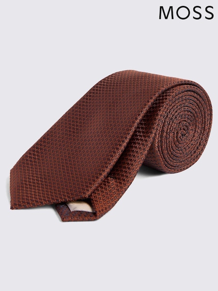 MOSS Red Textured Tie (N51193) | 1,202 UAH