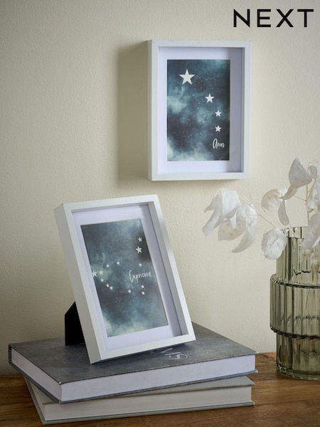 Set of 2 White Parker Photo Frames (N51222) | €9 - €16