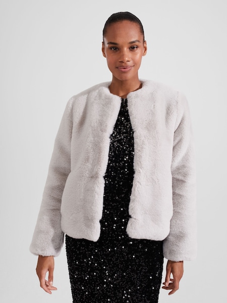 Hobbs Silver Florence Coat (N51262) | €89
