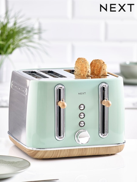 Sage Green 4 Slice Malvern Toaster (N52035) | €72