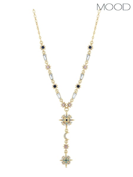 Mood Multi Coloured Fine Celestial Y Necklace (N52291) | ‏116 د.إ.‏