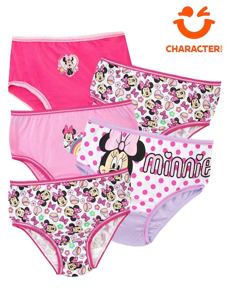 Character Minnie Mouse 100% Cotton Briefs 5 Pack (N52381) | 20 €