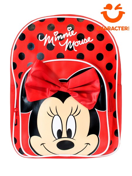 Character Red Minnie Mouse 3D Bow Backpack (N52390) | €24