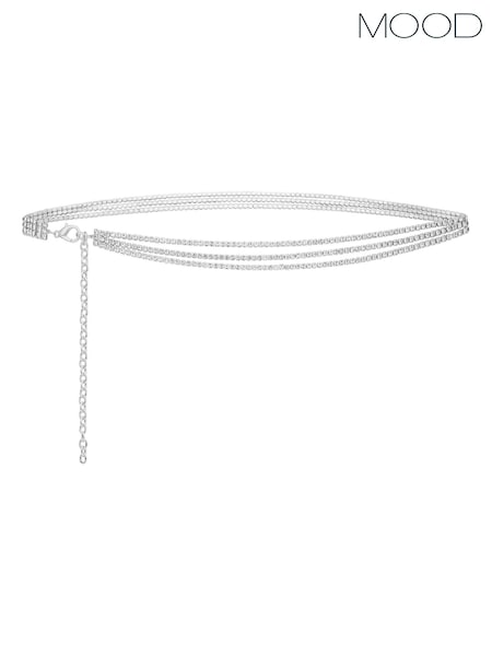 Mood Crystal Layered Chain Belt (N52508) | kr420