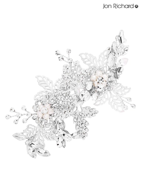 Jon Richard Suzie Open Leaf And Crystal Clip (N53231) | €60