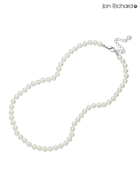 Jon Richard White Pearl Necklace (N53298) | €26