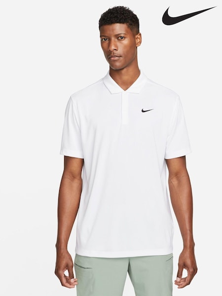 Nike White Court Dri-FIT Tennis Polo Shirt (N53371) | €53