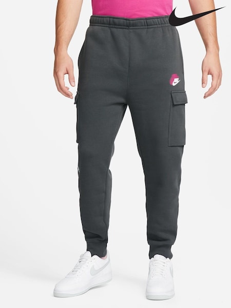 Nike Black/Grey Standard Issue Cargo Joggers (N53406) | €36