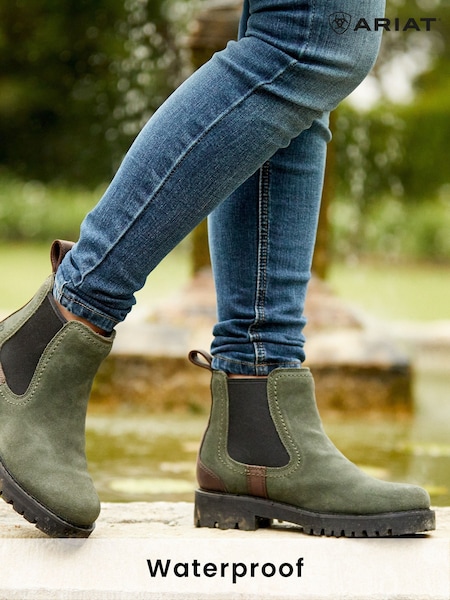 Verde - Ghete și cizme impermeabilă Ariat Wexford Lug (N53456) | 1,192 LEI
