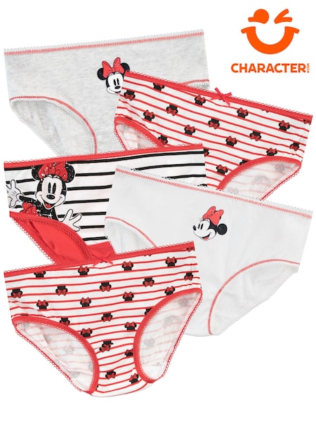 Character Minnie Mouse 100% Cotton Briefs 5 Pack (N53475) | ‏85‏₪