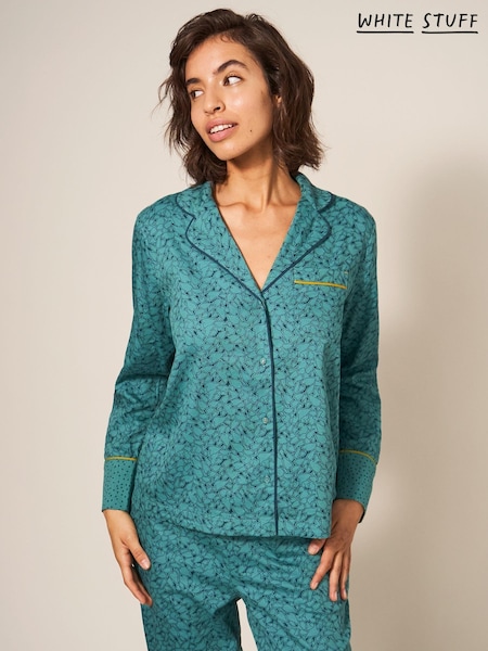 White Stuff Green Nina Organic Pyjamas Shirt (N53530) | €21.50