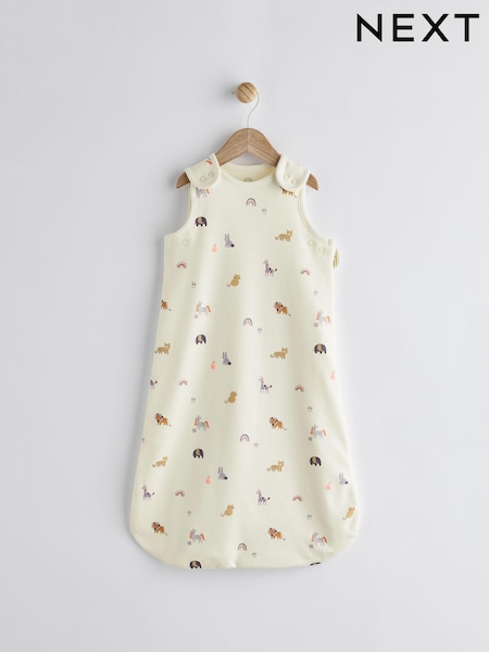 Beige Mini Unicorn 1 Tog  Baby 100% Cotton Sleep Bag (N53697) | SGD 34 - SGD 40