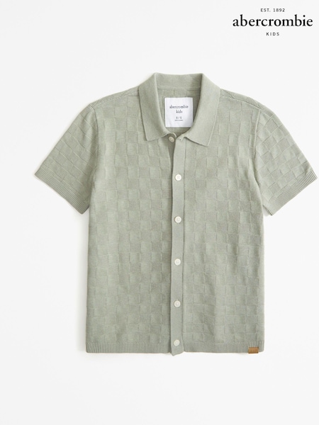 Abercrombie & Fitch Green Knitted Shirt (N53698) | €22