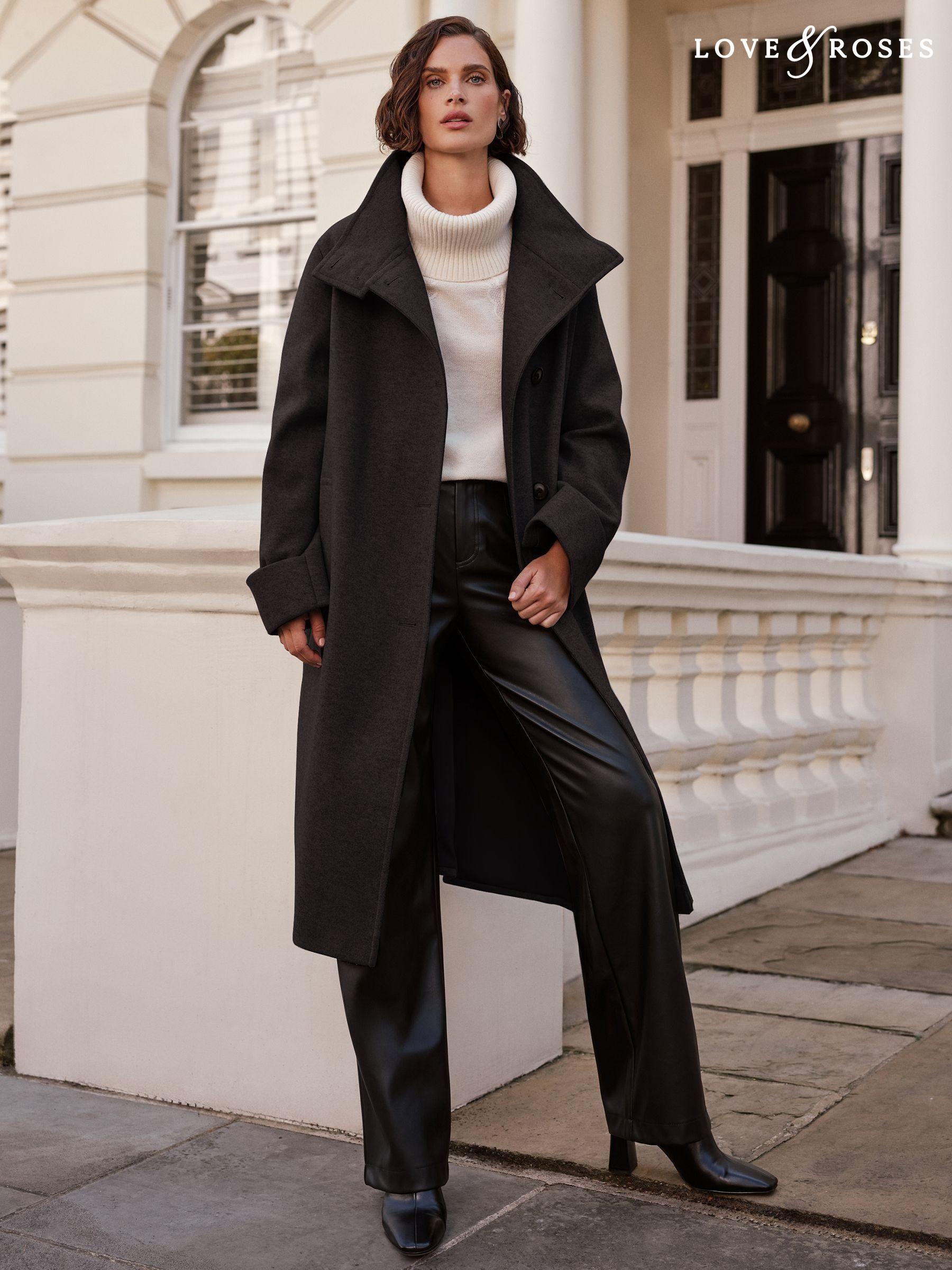 Petite black coats uk new arrivals