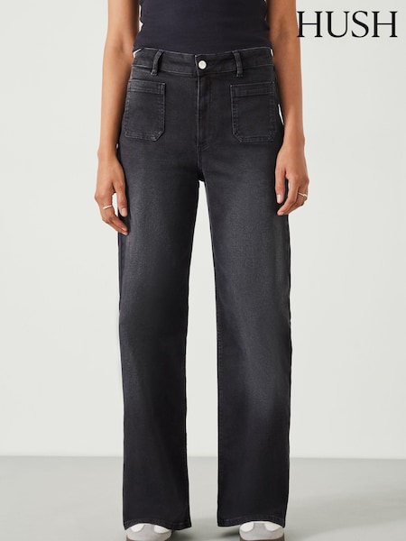 Hush Black Rowan Flared Jeans (N54215) | €127