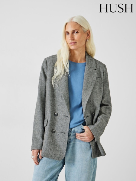 Hush Maeve Herringbone Blazer (N54217) | €106