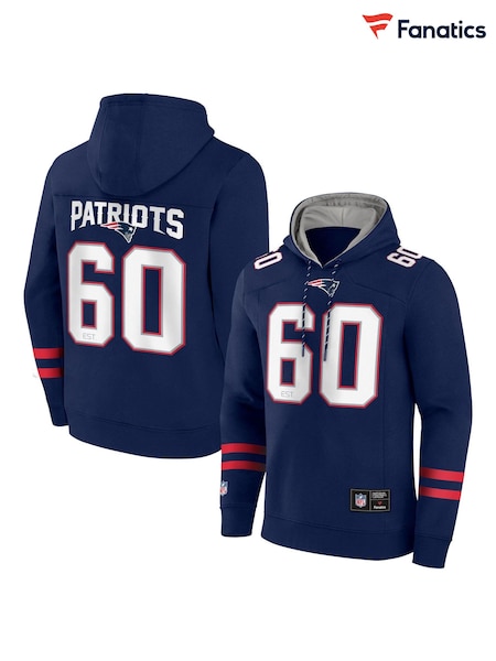 Fanatics Blue New England Patriots Foundations Pullover Hoodie (N54274) | kr959