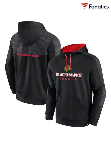 Fanatics NHL Chicago Blackhawks Pullover Fleece Black Hoodie (N54303) | €84