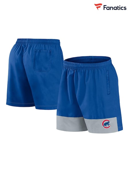Fanatics Blue Chicago Cubs Woven Swim Shorts (N54312) | R$ 345