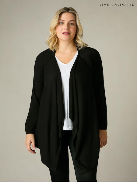 Live Unlimited Curve Knitted Waterfall Cardigan (N54517) | € 47