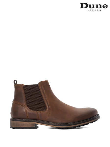 Brun - Vanlig passform - Dune London Chorleys Chelsea Boots (N54970) | kr2 720