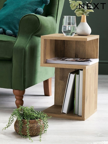 Light Bronx Oak Effect Side Table (N55036) | €90