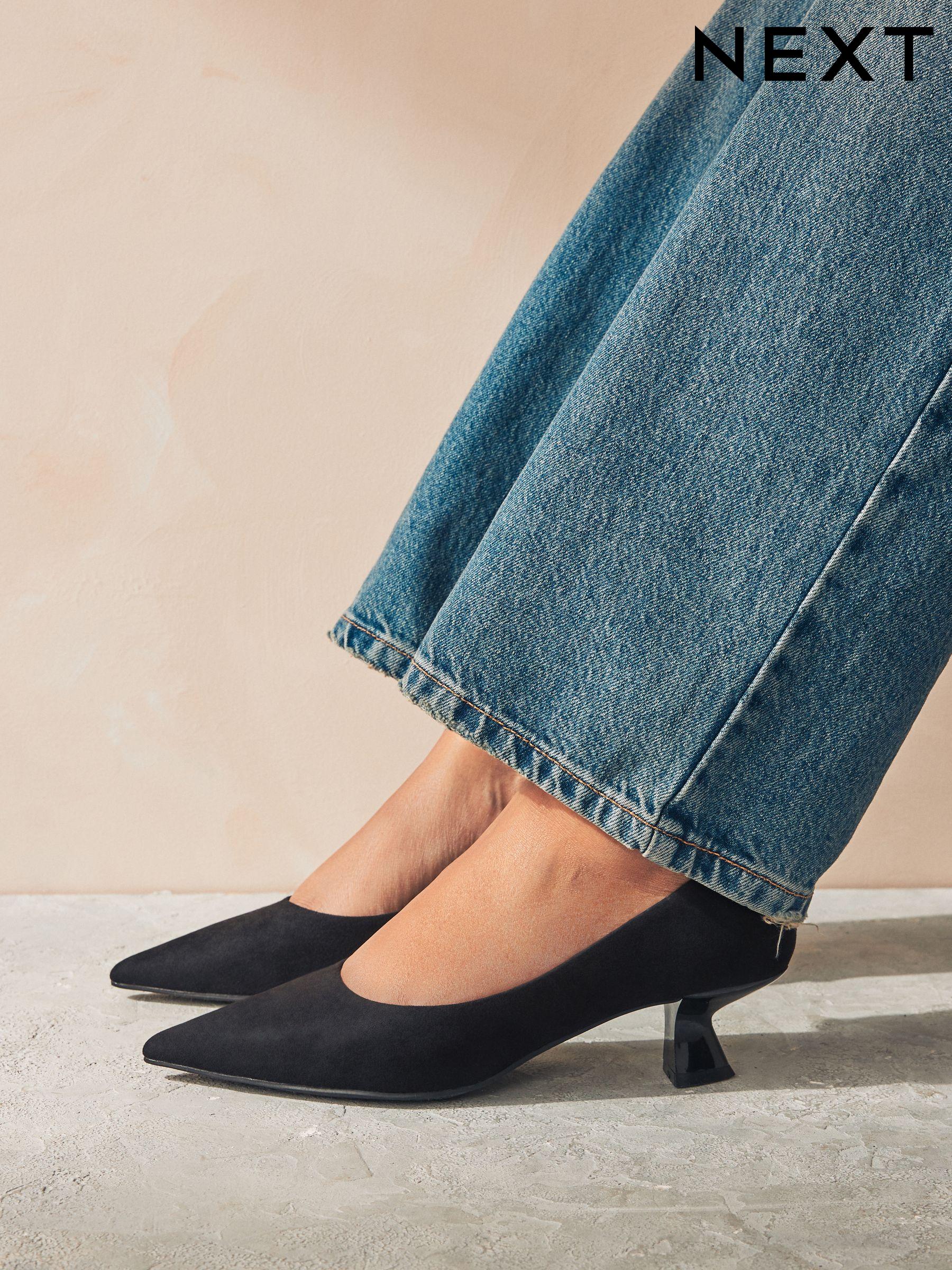 Women s Black Low Court Footwear Next Singapore