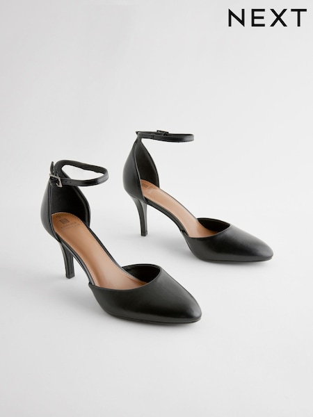 Черный - Forever Comfort® Closed Toe Heel Shoes (N55224) | €32