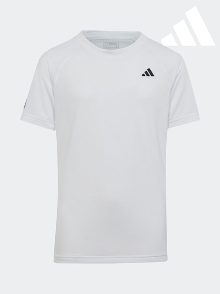 adidas White Tennis Club T Shirt (N55246) | €14