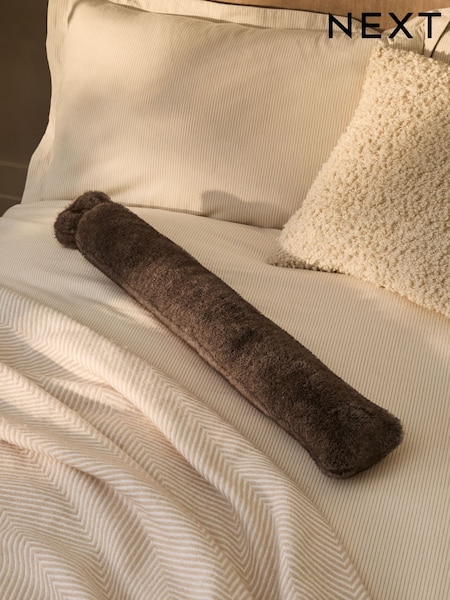 Brown Faux Fur Long Hot Water Bottle (N55264) | €7.50