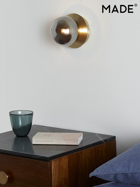 MADE.COM Grey Boll Wall Light (N55342) | €21.50