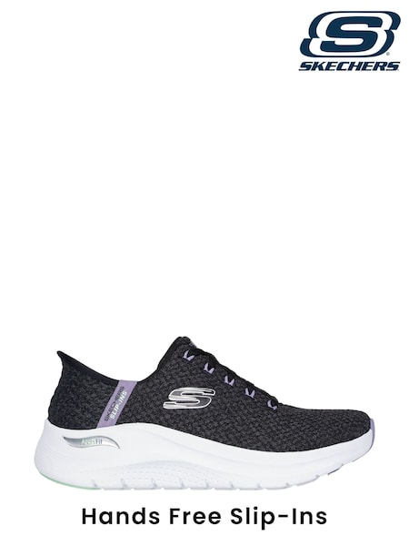 Skechers Black Arch Fit 2.0 Slip In Good Energy Trainers (N55368) | €79