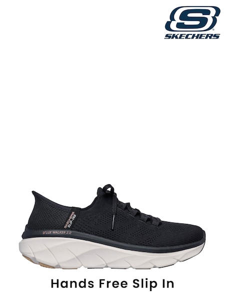 Skechers Black D’Lux Walker 2.0 Thrill Movement Trainers (N55371) | €126