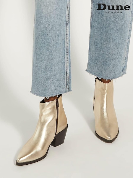 Aur - Cizme Western Low Dune London Papz (N55512) | 543 LEI
