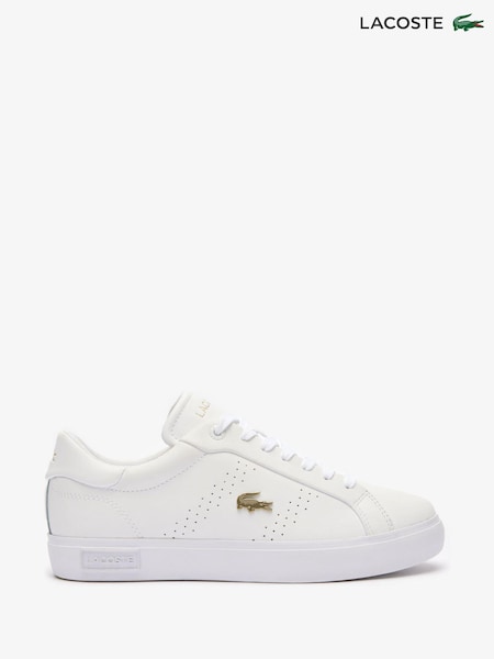 Baumwollweiß - Lacoste Powercourt 2.0 Turnschuhe (N55605) | 73 €