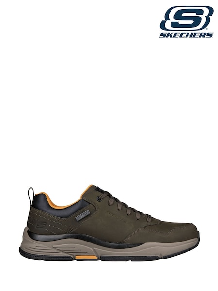 Skechers Green Mens Benago Hombre Trainers (N55695) | AED244