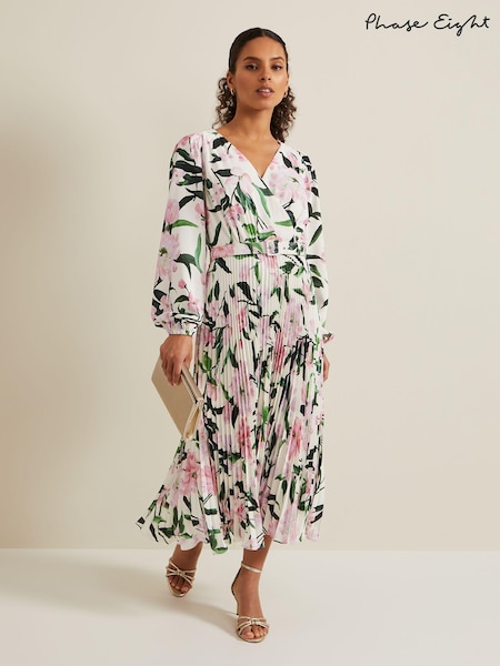 Phase Eight Multi Petite Petite Penny Floral Midi Dress (N55900) | €108