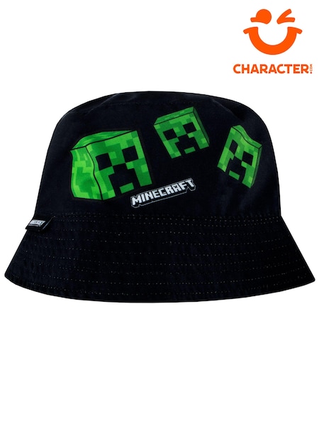 Character Green 100% Cotton Minecraft Reversible Bucket Hat (N55925) | €19