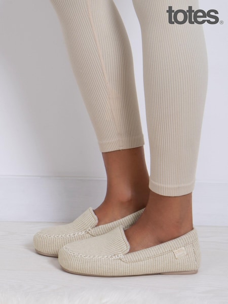 Totes Nude Moccasin Slippers (N55950) | R$ 275