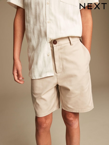 Neutral Premium Chino Shorts (3-16yrs) (N56281) | €8.50 - €12