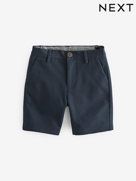 Navy Blue Premium Chino Shorts (3-16yrs) (N56282) | €8 - €11