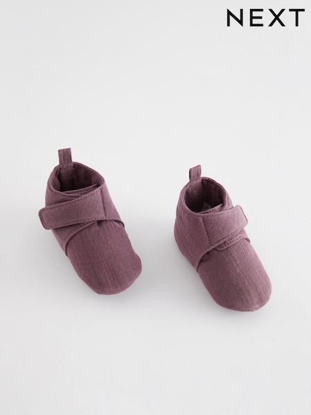 Violet mov mov - Muslin Wrap Bebeluș Cizme (0-2luni) (N56411) | 34 LEI - 39 LEI