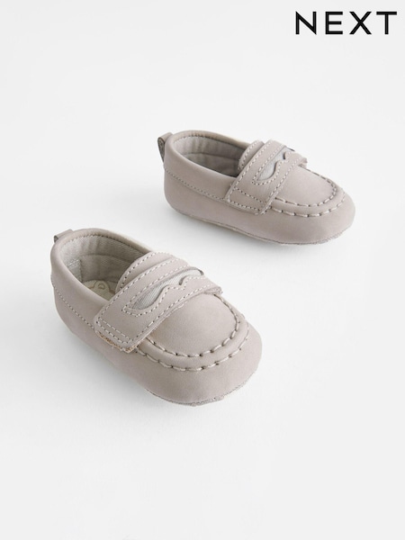 Neutral Moccasin Baby Shoes (0-24mths) (N56412) | OMR4