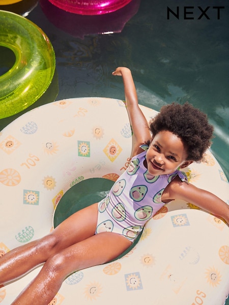 Lilac Purple Avocado Swimsuit (3-16yrs) (N56617) | €7.50 - €10.50