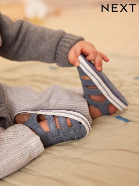 Blue Fisherman Baby Sandals (0-24mths) (N56625) | €8 - €9